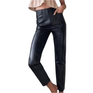 Wilfred (Aritzia) Faux Leather Pants - Size 8